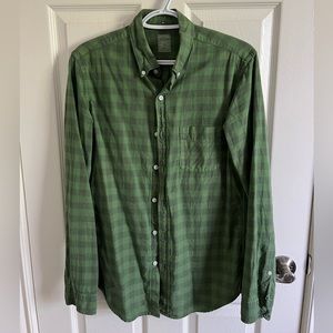 Jcrew slim buffalo plaid oxford